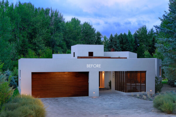 Front of House 1 Before NOTE